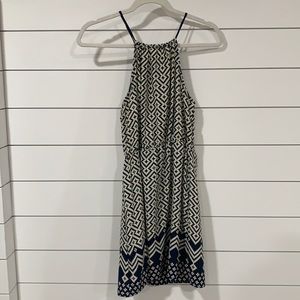 Impeccable Pig Geometric Pattern Dress. Size S.